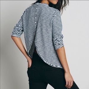 Free People Stripe top